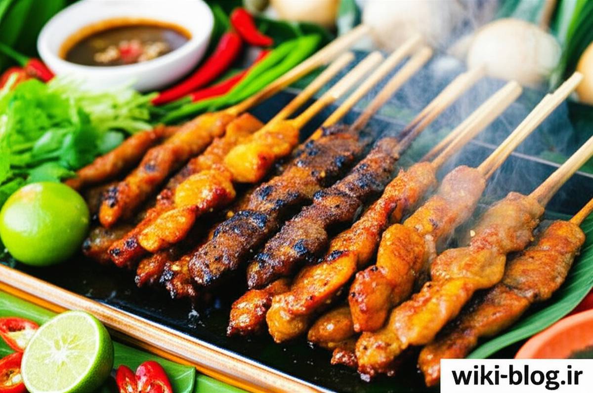 گردشگری کباب های تایلندی