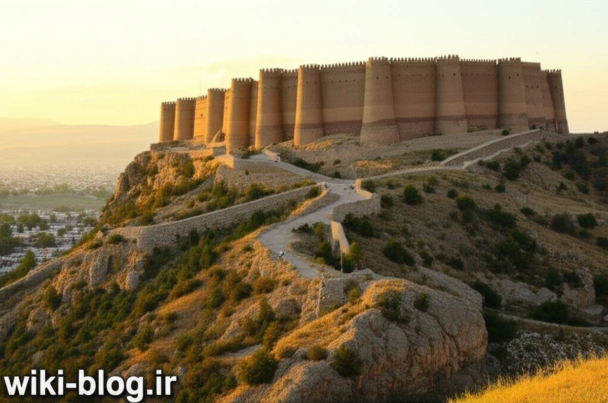 قلعه فلک الافلاک: دژ ساسانی خرم آباد | راهنمای کامل
