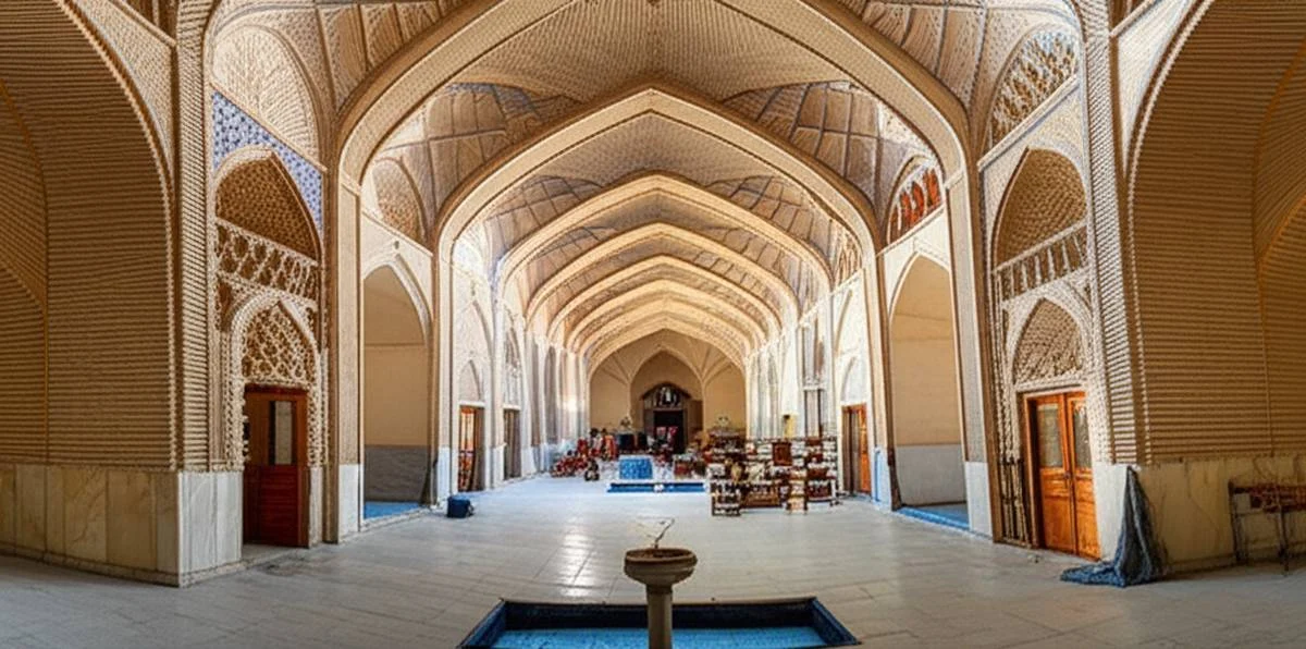 کاروانسرای سعدالسلطنه قزوین: شاهکار معماری و تاریخ ایران
