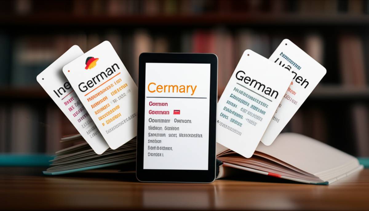 آموزش لغات آلمانی با Flashcard Ebook | خلاصه کتاب ویبوکیا