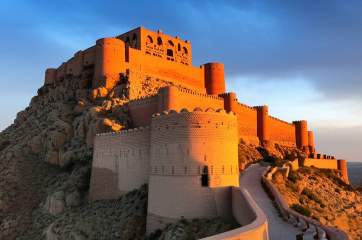 قلعه فلک الافلاک در کدام شهر است؟ (پاسخ و موقعیت)
