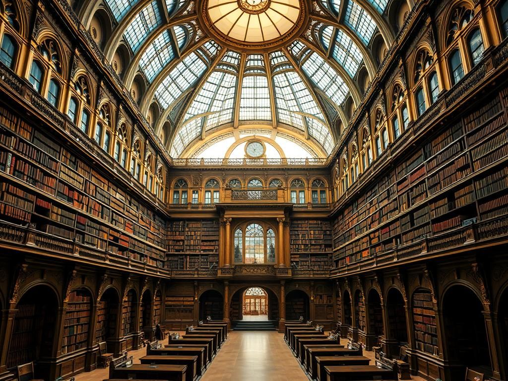 کتابخانه بادلین در آکسفورد - راهنمای جامع | تاریخچه و معماری