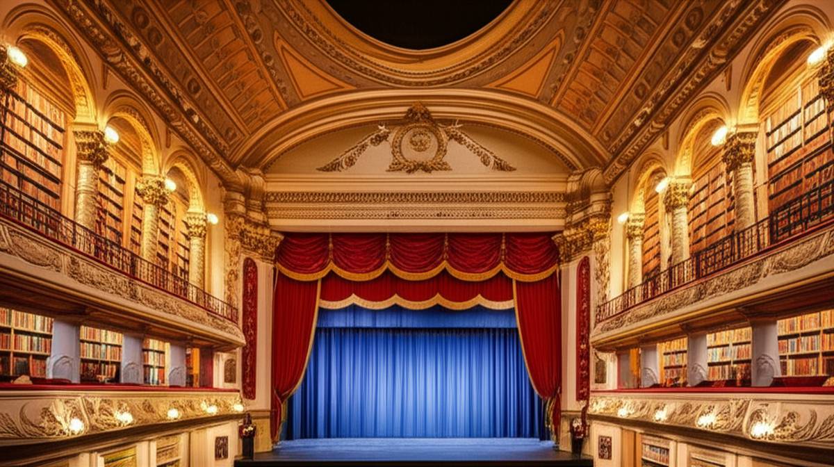 کتابخانه و اپرا هاسکل | بنایی در مرز آمریکا و کانادا