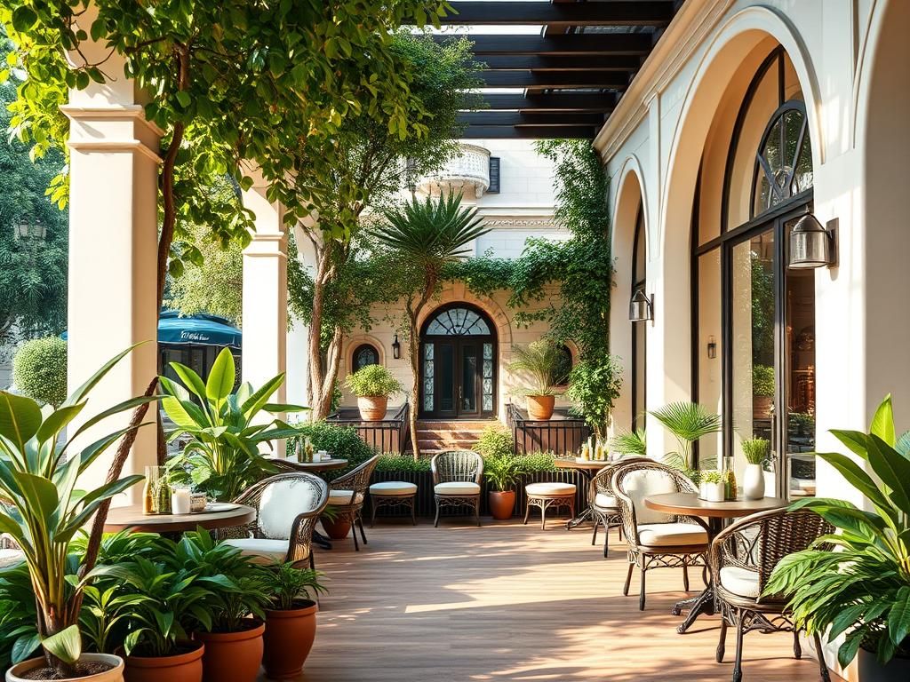 کافه روباز در تهران | کافه تهرون ویلا با فضای سبز و دلنشین