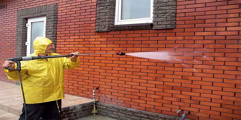 چگونه شوره آجر نما را تمیز کنیم