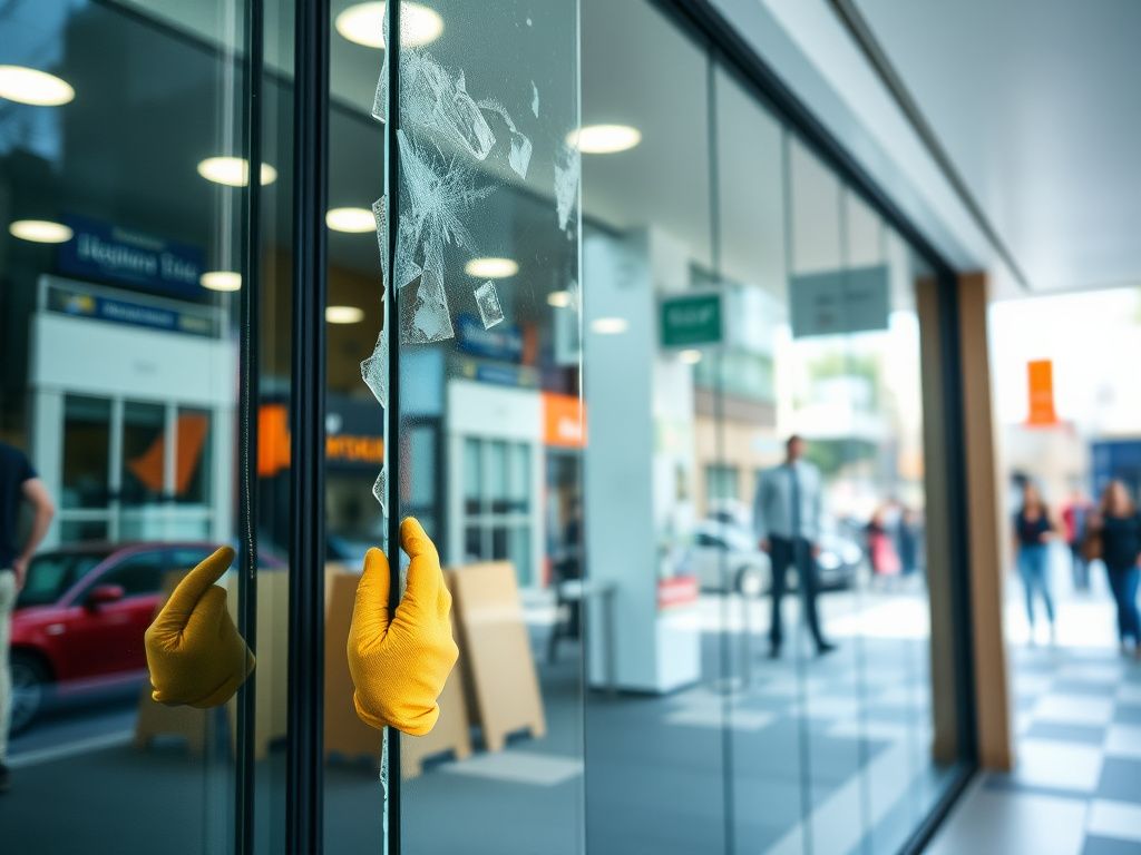 تعویض شیشه مغازه سرقفلی با مجوز | انجام فوری و حرفه ای